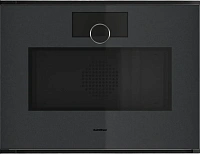 Gaggenau GM251100 — Комбинированный духовой шкаф с микроволнами Петли двери слева, отделка Gaggenau Onyx